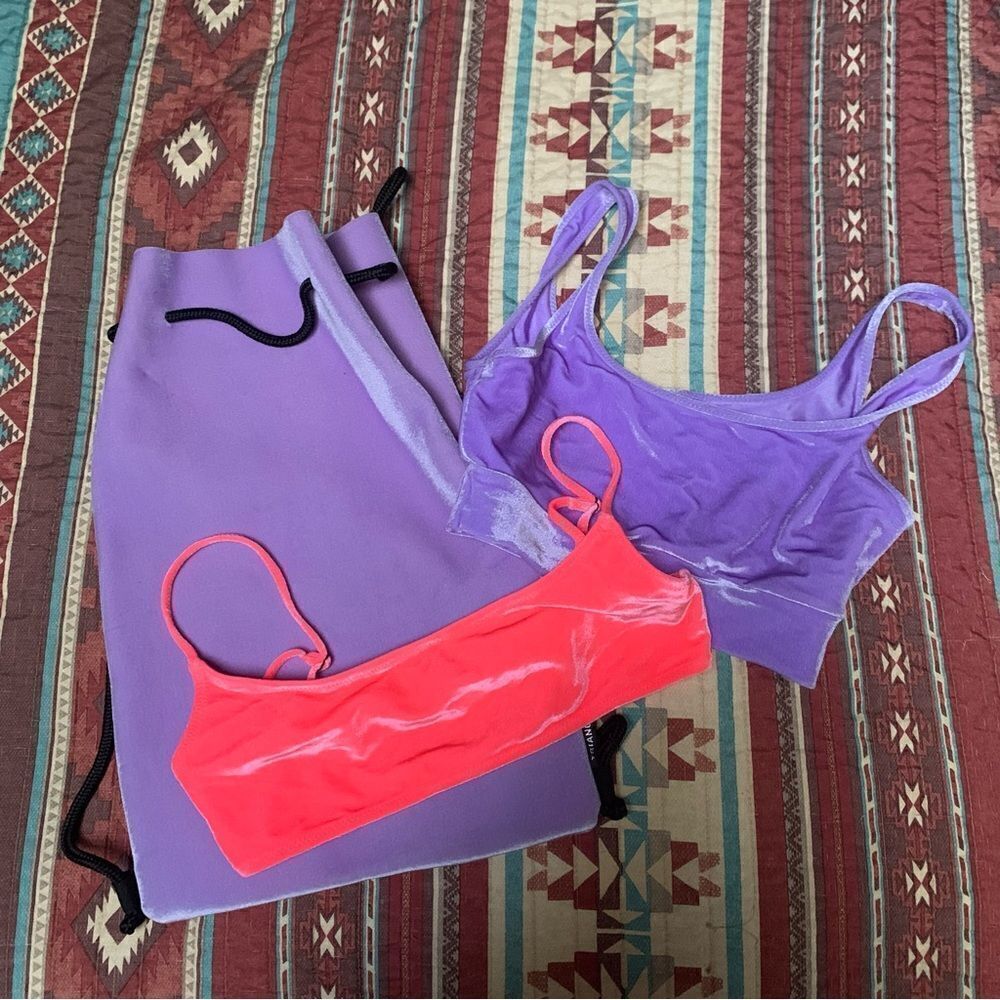 Triangl swimwear Velvet bikini set